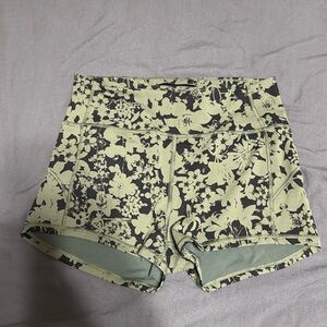 Lululemon green shorts